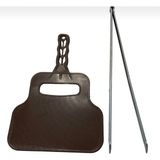 Robin Akyıl Mangal Maşası Köz Kömür Maşası + Yelpaze - Nikel - 2 Adet