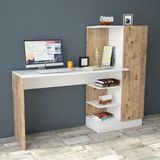 Robin Home Arthur Kitaplıklı Çalışma Masası - Y: 120 cm D: 40 cm G: 152 cm - Atlantik Çam