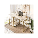 Robin Home Atlantis Gold Metal Raflı Çalışma Masası