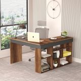 Robin Home Boston Kitaplık Raflı L Bilgisayar & Çalışma Masası
