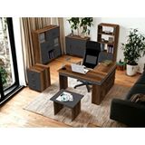 Robin Home Boston Ofis Çalışma Masası Takımı, Antrasit