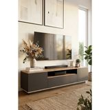 Robin Home Loft Tv Ünitesi Televizyon Sehpası Tv Sehpası Lf7-Aa - Antrasit