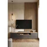 Robin Home Tv Ünitesi Televizyon Sehpası Tv Sehpası 180 cm Antrasit