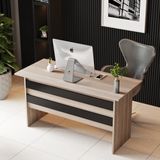 Robin Home Verona A Ofis Çalışma Masası Meşe - Siyah - Y: 73 cm D: 60 cm G: 140 cm