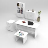 Robin Home Verona ABCDE Ofis Büro Masa Takımı Beyaz