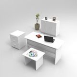 Robin Home Verona ABCE Ofis Büro Masa Takımı Beyaz