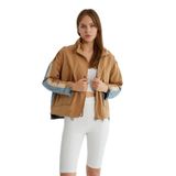 ROBİN Kadın Mont, Camel, 40 Beden