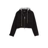 ROBİN Kadın Oversize Mont, Siyah, 36 Beden