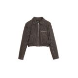 ROBİN Kadın Slim Fit Ceket, Antrasit, 40 Beden, D88598