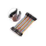 ROBİZ 10cm 40 Pin Erkek Erkek Dupont Kablo Breadboard Jumper