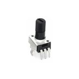 ROBİZ 10kohm Dikey Potansiyometre RV09 Ayarlanabilir Direnç Pot Tırtıklı 13mm Ses Parlaklık Voltaj Ayarı