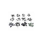 ROBİZ 120 Adet Dip Elektrolitik Kapasitör Seti 12 Tip x10 1uF 2.2uF 3.3uF 4.7uF 10uF 22uF 33uF 47uF