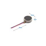 ROBİZ 12000 Rpm Dc 2v/5v Küçük Telefon Oyuncak Saat Düğme Para Titreşim Motoru 10mm 1027