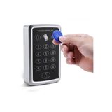 Robiz 125KHZ Rfid Kapı Giriş Kontrol Keypad Kartlı Şifreli Geçiş Site Apartman Personel Okul Havuz Salon Garaj Giriş Kapı Kilit Sistemi
