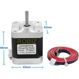 Robiz 17HS8401 Nema 17 Step Motor 0.5n.m D Mil 2 Faz 1.8A 1.8 Derece 200 Adım 3D Yazıcı Printer
