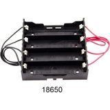 Robiz 18650 Pil Yuvası 4'lü Paralel