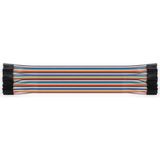 Robiz 30CM 40 Pin Dişi Dişi Dupont Kablo Ayrılabilir 2.54MM 10 Renk Breadboard Atlama Kablosu Jumper Test Prototip Deneme Devre Bağlantı Tel