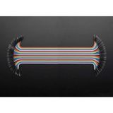 Robiz 30CM 40 Pin Erkek Erkek Dupont Kablo Ayrılabilir 2.54MM 10RENK Breadboard Atlama Kablosu Jumper Test Prototip Deneme Devre Bağlantı Tel