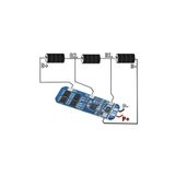 Robiz 3s 10A Bms Lityum Li-Ion Batarya Koruma Kartı - 18650 Li-Ion Lipo