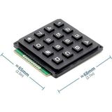 Robiz 4x4 Matrix Tuş Takımı Keyboard Keypad 16 Buton Alarm Şifre
