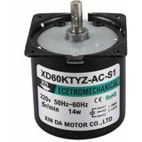 Robiz 60KTYZ 5rpm Ac Motor Kuluçka Viyol Çevirme 220V Metal Dişli Barbekü Reklam Panosu Sosis Gril Tavuk Barbekü Isıtıcı Vitrin Sergi Pano Çevirici Patlamış Mısır Perde Otomatik Kontrol Valf