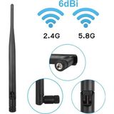 Robiz 6dbi Sma Erkek Anten Dikey 20CM Rf Wifi Sinyal Kuvvetlendirici 2.4ghz 5.8ghz 2g 3g 4g