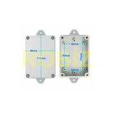 ROBİZ 83x58x33mm Su Geçirmez Plastik Elektronik Proje Kutusu IP65 Duvar Montaj Devre Prototip