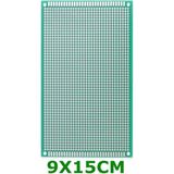 Robiz 9X15CM Proto Pcb Pertenaks Prototip Deney Kartı Delikli Plaket