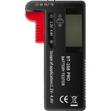 Robiz BT-168 Pro Pil Test Cihazı Aa Aaa C D 9V 18650 16340 14500 10440 1.2V 1.5V 3V 3.7V 4.8V Dijital Ölçü Aleti Voltmetre Akü Voltaj Göstergesi