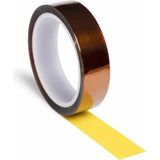 Robiz Kapton Bant 20MM x 30 Metre Yüksek Düşük Sıcaklık -73C 260C Termal Isıya Dayanıklı Güçlü Yalıtım Çizilmeye Yırtılmaya Dirençli Çözücülere Dirençli Polyimide Maskeleme Elektronik Tamir Pcb Smt
