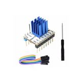Robiz Mks Trinamic TMC2209 V2.0 Step Motor Sürücü Soğutuculu Makerbase 1/256 Step 1.7A Cnc 3D Yazıcı