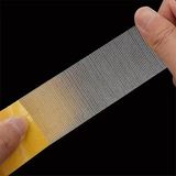 Robiz Örgülü Çift Taraflı Bant 20MM 20 Metre Fiber Takviyeli Dokuma Örgü Bez Destekli Silikon Yapıştırıcı Kalıntısız Soyulabilir Sabitleme Ahşap Isleme Sablonu Halı Kaydırmaz Montaj Bandı