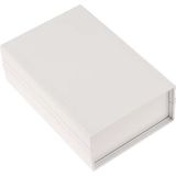 ROBİZ Plastik Elektronik Proje Kutusu 150mm x 100mm x 50mm Beyaz Devre Prototip Güç Kaynağı Amfi Öğrenci Projesi Akıllı Ev Personel Takip Kapı Giriş Otomasyon Endüstriyel Kontrol