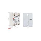 ROBİZ SSR-25DA SSR Röle AC Çıkış DC Tetik 25A AC 24-380V Tek Fazlı Solid State Röle Elektronik Anahtar