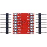 Robiz TB6612FNG Çift Dc Motor Sürücü Modül DC 13V 1.2A Mini Dual Pwm Hız Kontrol Robot Oyuncak Araba Sumo