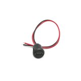 ROBİZ Type C Panel Montaj Dişi Soket 2 Pin 15cm Kablolu Uzatma USB 3.1 Konnektör Araba Kamera Oyuncak