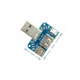 Robiz USB Soket Çevirici Kart USB Type C Micro USB Erkek Dişi USB Cep Telefonu Elektronik Cihaz USB Port