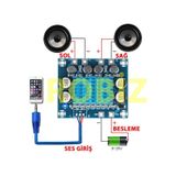Robizstore Tpa3110 2 Kanal Dc 26V 3A 30W Ses Yükseltici Amfi Class D Stereo