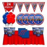 Roblox 24 Kişilik Doğum Günü Parti Süsleri Malzemeleri Seti