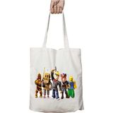 Roblox Iki Taraf Kalıcı Yıkanabilir Okul Plaj Omuz Bez Çanta