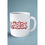 Roblox Oyun Baskılı Kupa Bardak Çift Taraflı Baskı Kişiye Özel Beyaz Model 3