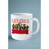 Roblox Oyun Baskılı Kupa Bardak Çift Taraflı Baskı Kişiye Özel Beyaz Model 5