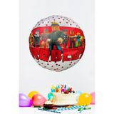 Roblox Yuvarlak Folyo Balon KIRMIZI
