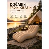 ROBO Dahili Pompalı Kendi Kendine Şişen Şişme Şezlong