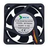 Robo Dünya 40X40X15MM 24V 0.10A 3p Xmer Fan