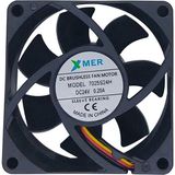 Robo Dünya 70X70X25MM 24V 0.20A 3p Xmer Fan