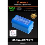 robo-mi Ecovacs Deebot Ozmo 900 2600mAh Robot Süpürge Bataryası - Koruma Katmanlı Batarya Teknolojisi