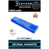 robo-mi Ecovacs Deebot Ozmo 930 2600mAh Robot Süpürge Bataryası - Gerçek Kapasite, Maksimum Güvenlik