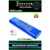 robo-mi Ecovacs Deebot Ozmo 937 3500mAh Robot Süpürge Bataryası - Yüksek Yoğunluklu Li-ion Hücre