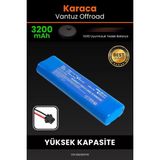 Robo-Mi Karaca Vantuz Offroad 3200MAH Robot Süpürge Bataryası - Gerçek Kapasite, Maksimum Güvenlik